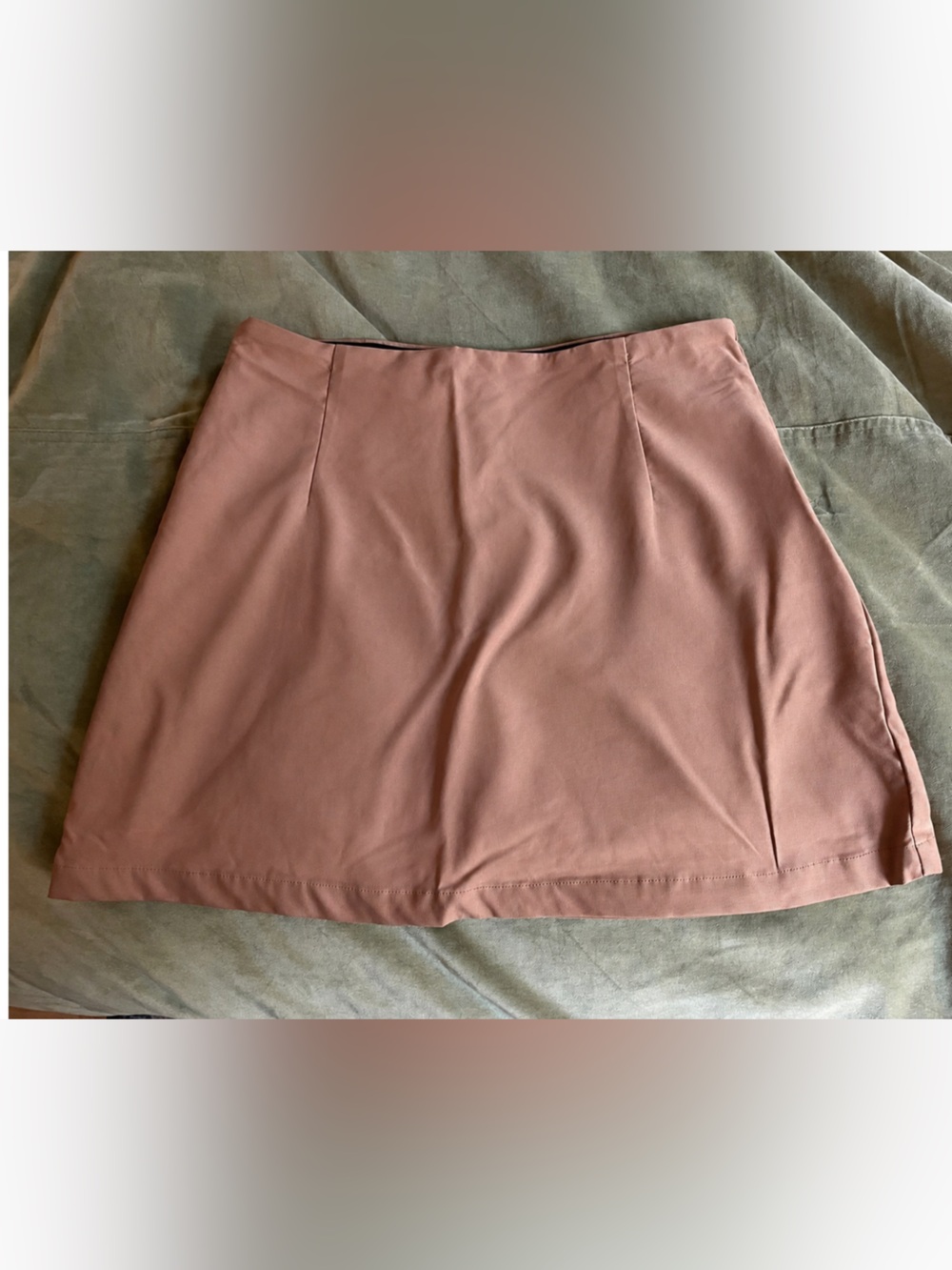 Halara camel mini skort